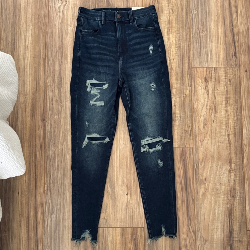 American Eagle Curvy Highest Rise Jegging - Size: 2 Short